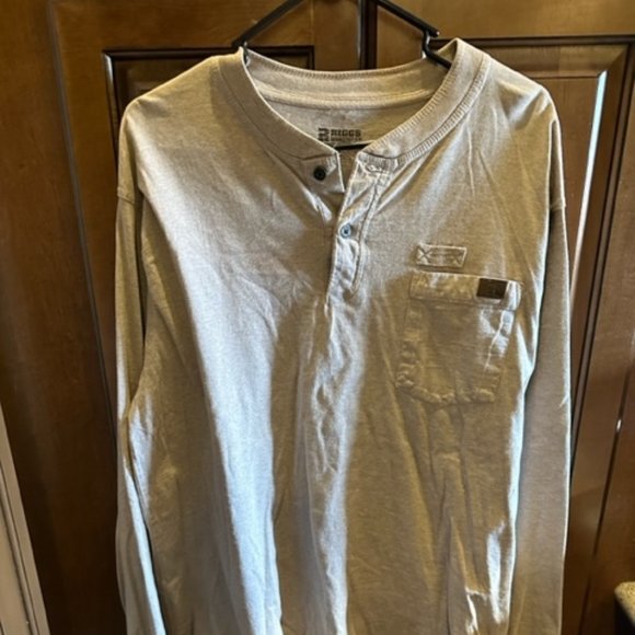 Men's Riggs Workwear XL Button Down Long Sleeve Shirt - Picture 1 of 5